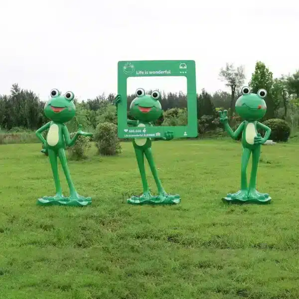 Funny Frog Garden Ornaments