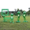 Funny Frog Garden Ornaments for Outdoor Decoration