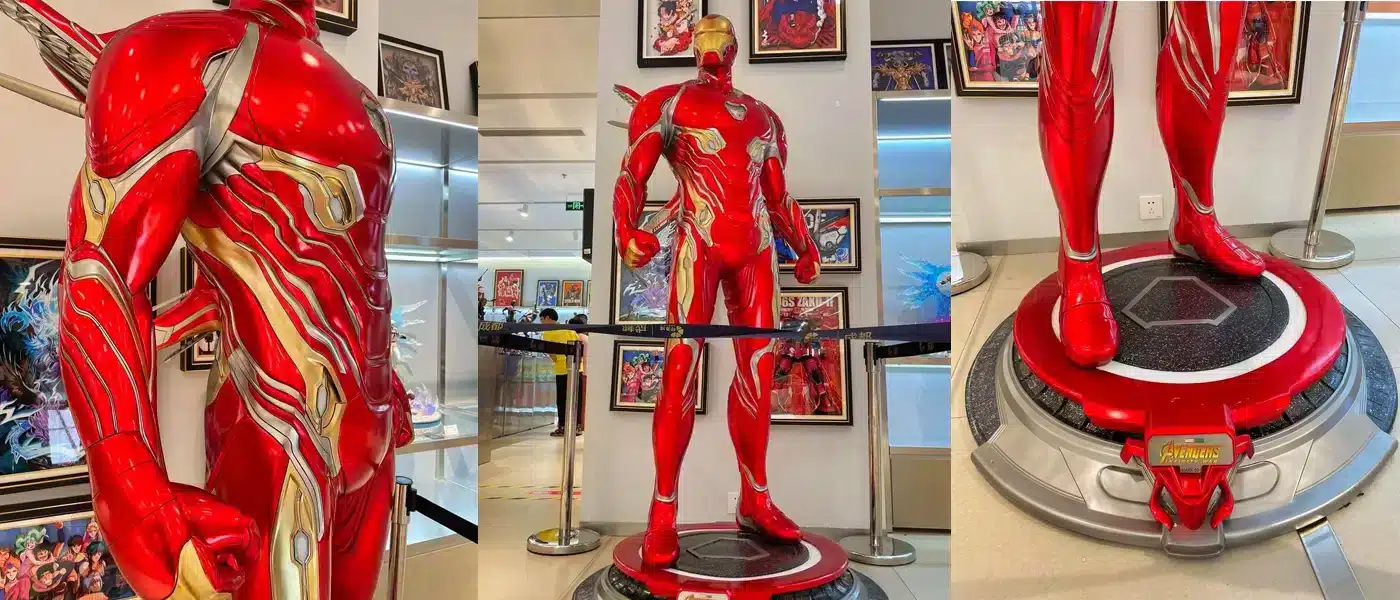 Iron Man life size statue