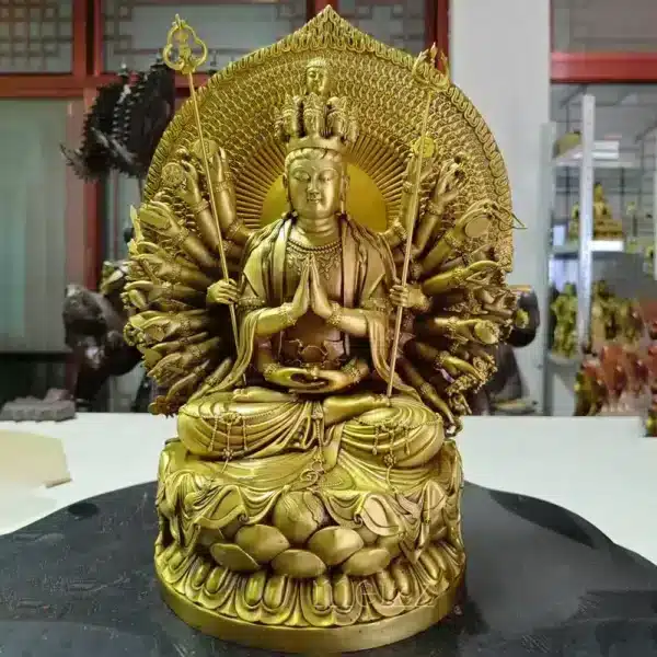 Bronze Avalokiteshvara Statue