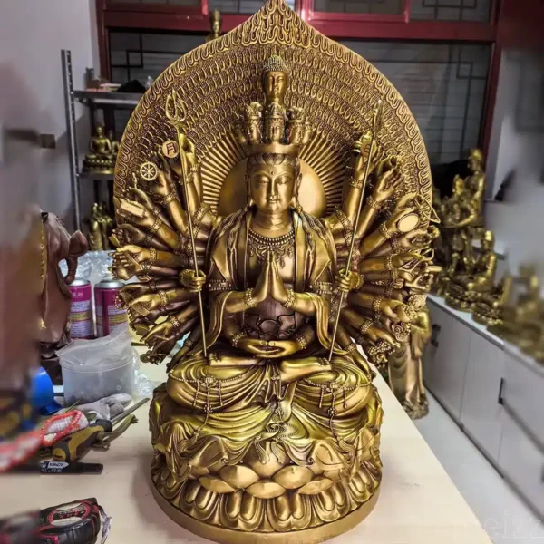 Bronze Avalokiteshvara Statue