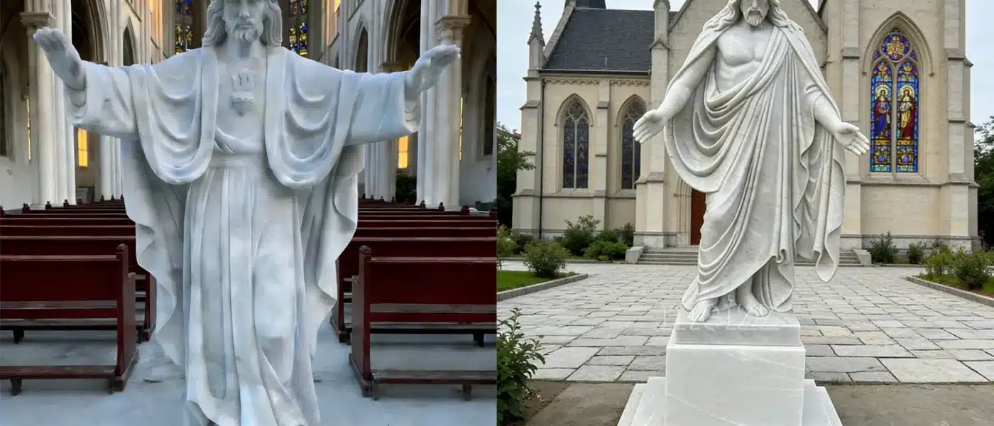 Meaning of a Jesus Statue