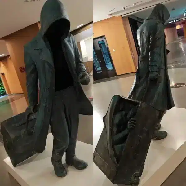 Bronze Travel Sculpture