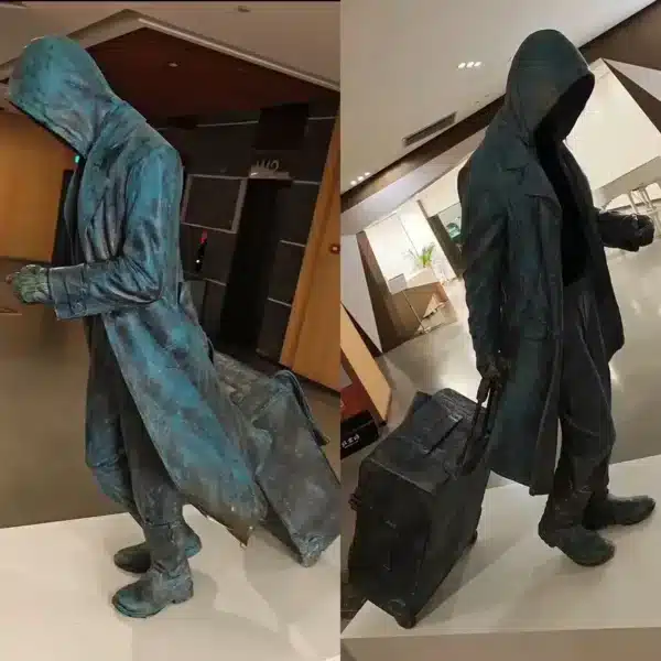Bronze Travel Sculpture