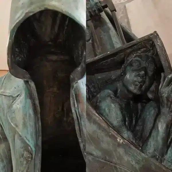 Bronze Travel Sculpture