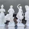 Custom Goddess of the Four Seasons / Angel Statue (FRP / Marble / Bronze)