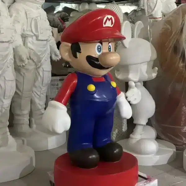 Life Size Super Mario Statue