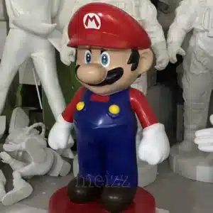 Life Size Super Mario Statue (2) Life Size Super Mario Statue