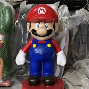 Life Size Super Mario Statue (3) Life Size Super Mario Statue