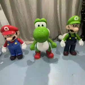 Life Size Super Mario Statue (4) Life Size Super Mario Statue