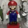 Life Size Super Mario Statue – 130cm Fiberglass Game Character Sculpture