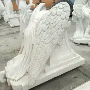Marble Angel of Grief Monument Statue