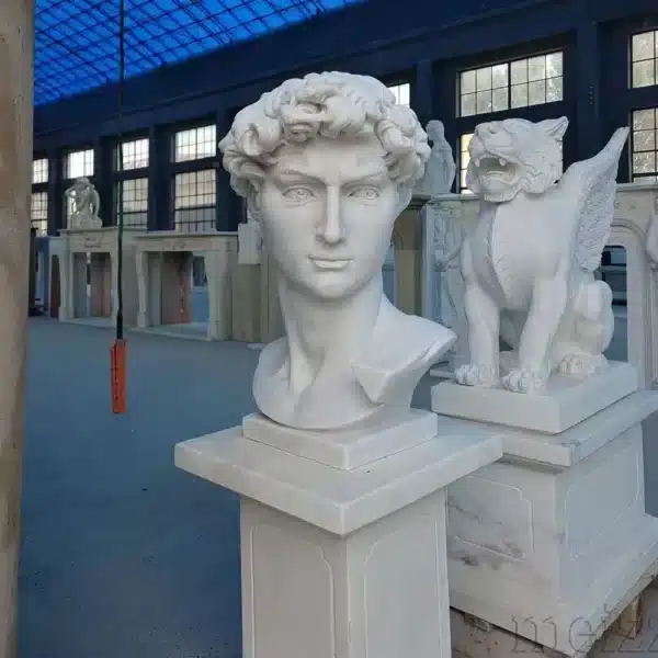 Marble Bust of David