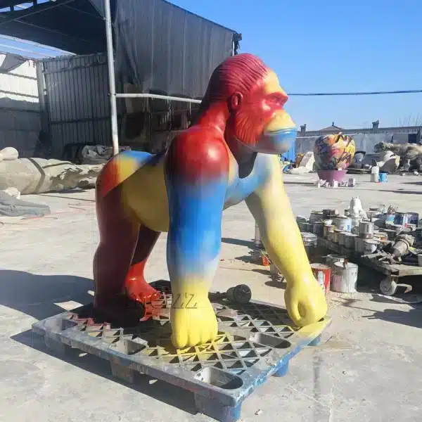 Modern Gorilla Sculpture