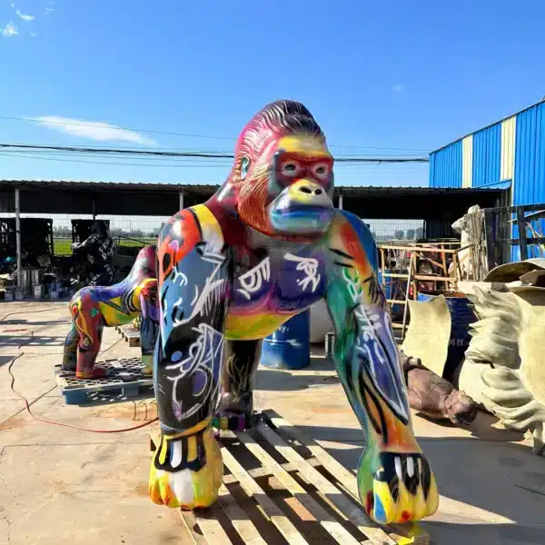 Modern Gorilla Sculpture