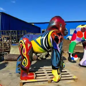Modern Gorilla Sculpture