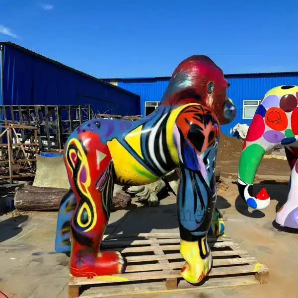 Modern Gorilla Sculpture