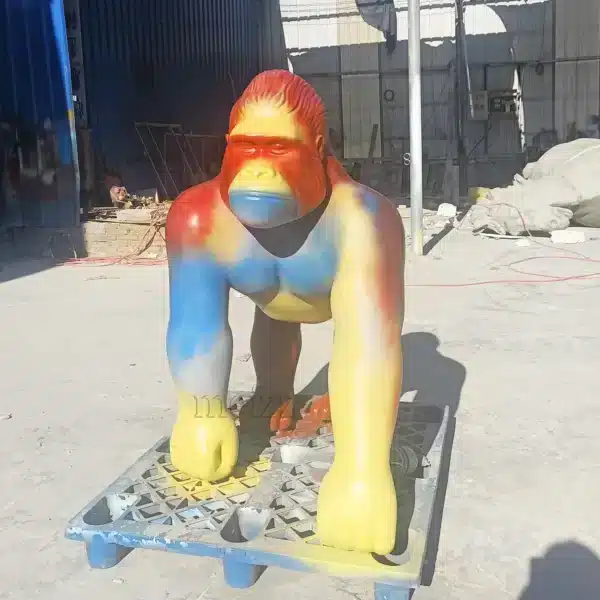 Modern Gorilla Sculpture
