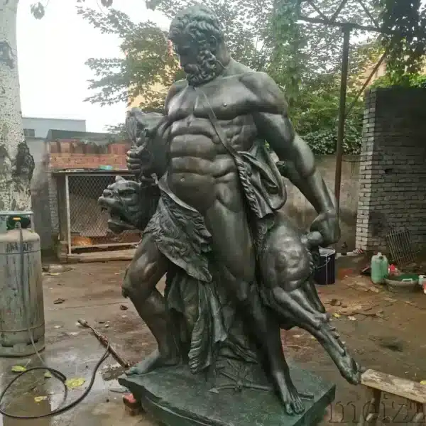 cerberus hercules statue