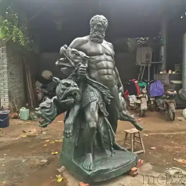 cerberus hercules statue