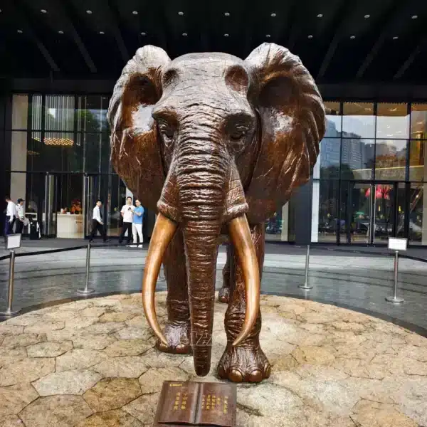 African Elephant Sculpture