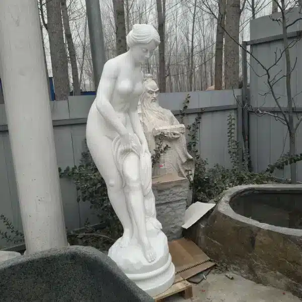 Bathing Venus Sculpture