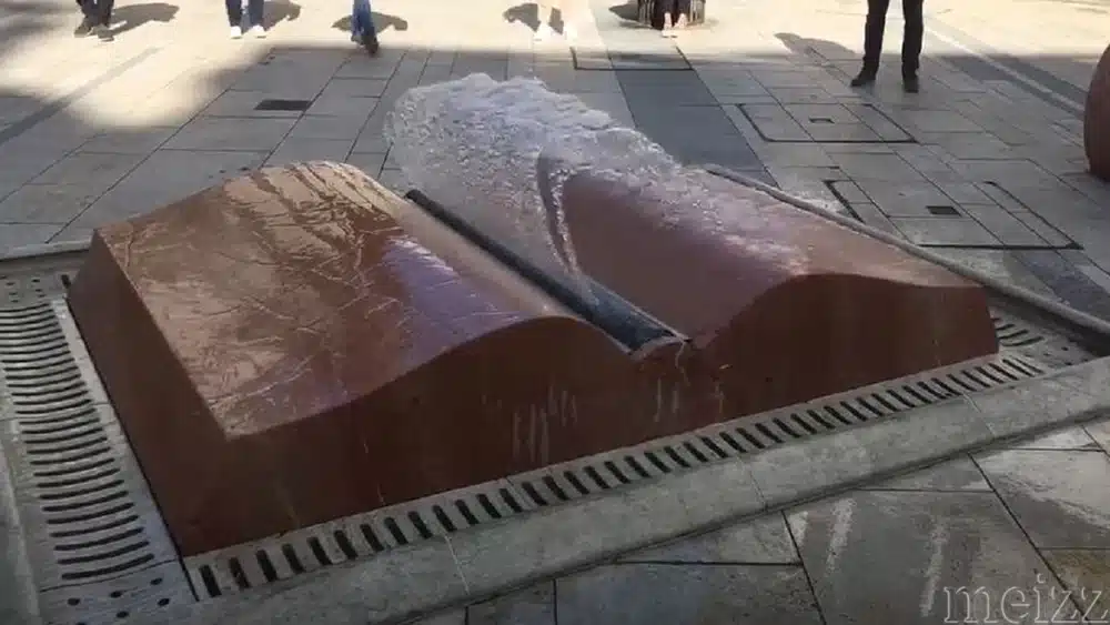 Book Sculpture Fountain