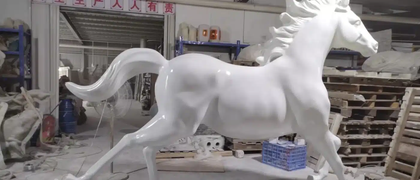 Fiberglass Horse Sculptures