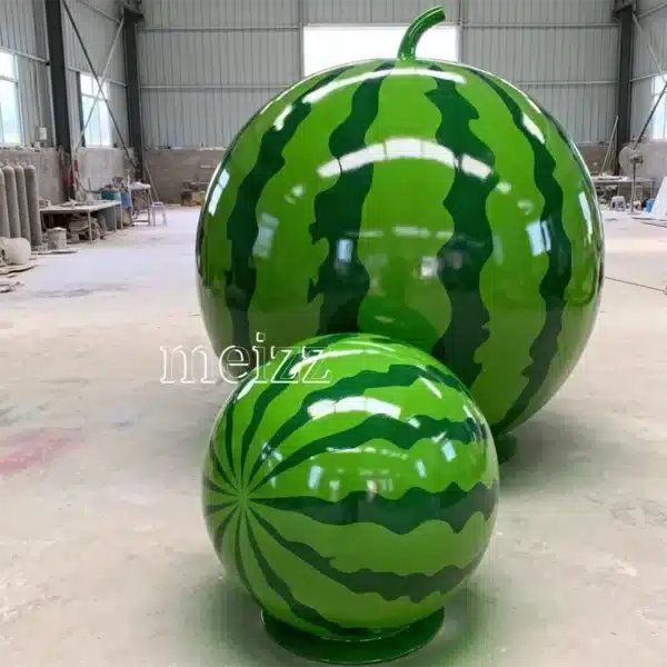 Giant Fiberglass Watermelon Sculptures