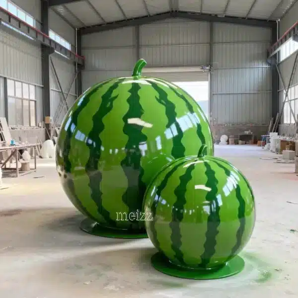 Giant Fiberglass Watermelon Sculptures
