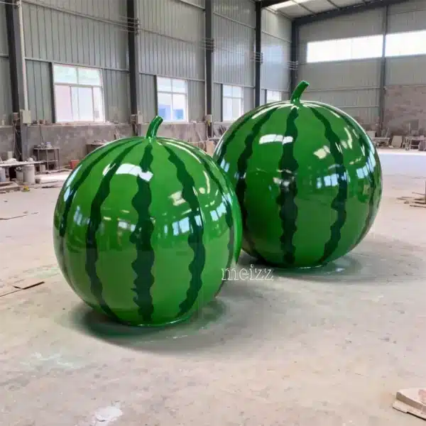 Giant Fiberglass Watermelon Sculptures