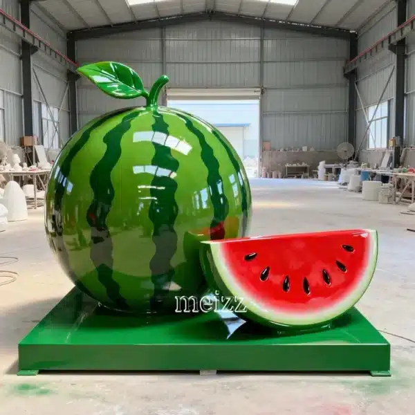 Giant Fiberglass Watermelon Sculptures