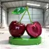 Giant Fiberglass Cherry Sculpture