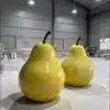 Giant Fiberglass Pear Sculpture