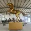 Life Size Horse Sculptures for Sale – Elegant Fiberglass Rearing Horse Statue