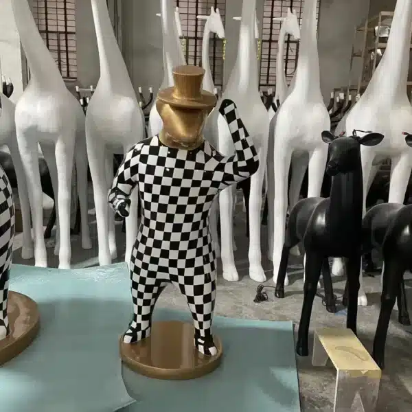 Modern Bear Sculpture