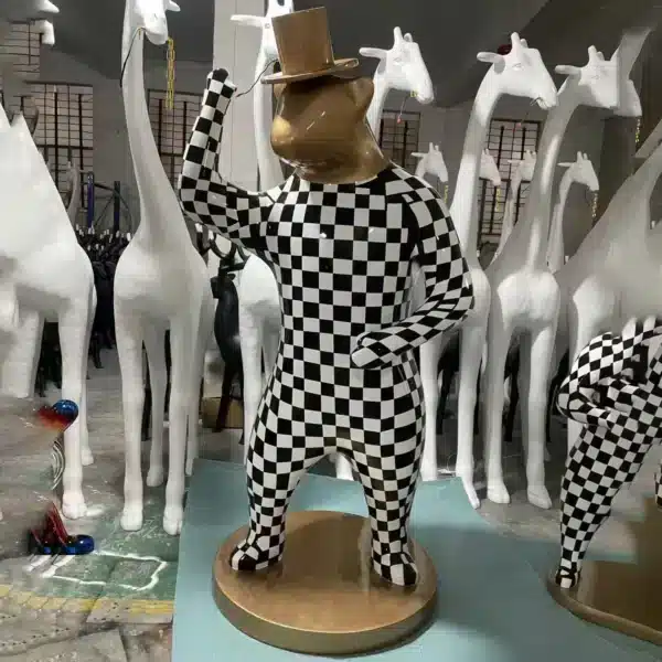 Modern Bear Sculpture