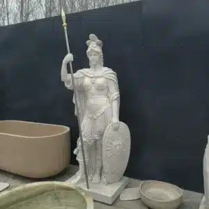 Marble Roman Warrior Statues Marble Roman Warrior Statues