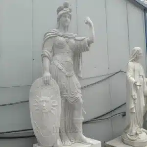 Marble Roman Warrior Statues Marble Roman Warrior Statues