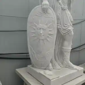 Marble Roman Warrior Statues Marble Roman Warrior Statues