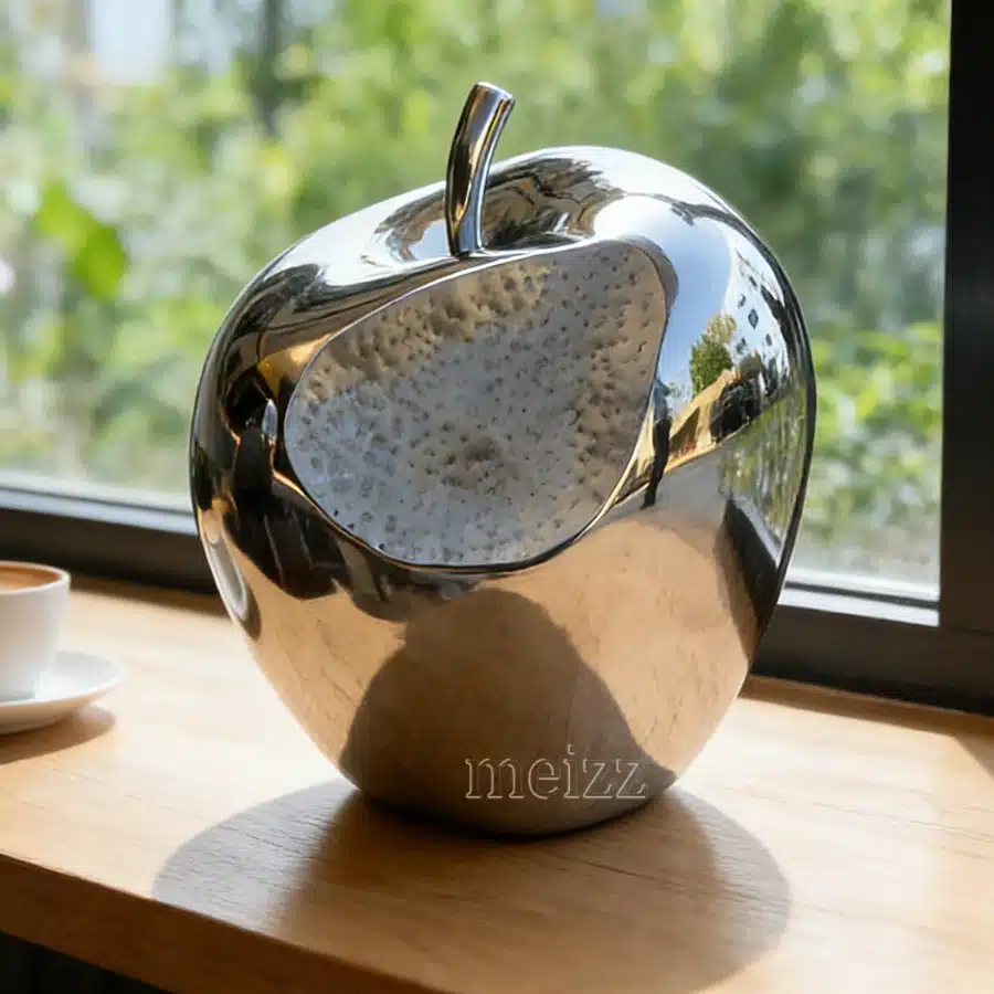 Bitten Apple Sculpture