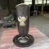 Bronze Cemetery Vases for Sale – Custom Cast Bronze Grave Vase for Memorials