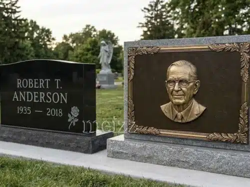 Bronze vs. Granite Headstone
