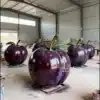 Giant Fiberglass Plum Sculpture