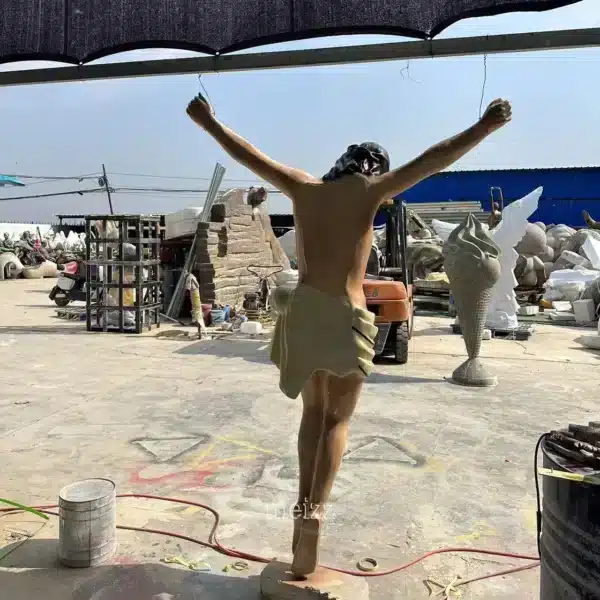Jesus on the Cross Statue for Sale