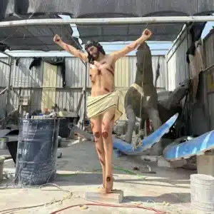 Jesus on the Cross Statue for Sale