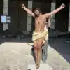 Jesus on the Cross Statue for Sale – Handcrafted Life Size Crucifix Jesus Sculpture