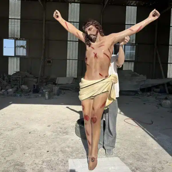 Jesus on the Cross Statue for Sale