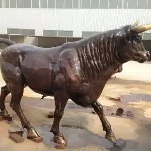 Life Size Bull Statue