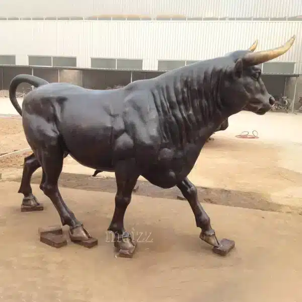 Life Size Bull Statue